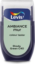 Levis Ambiance - Kleurtester - Mat - Shady Green C40 - 0.03L