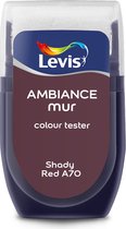 Levis Ambiance - Kleurtester - Mat - Shady Red A70 - 0.03L
