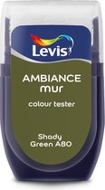 Levis Ambiance - Kleurtester - Mat - Shady Green A80 - 0.03L