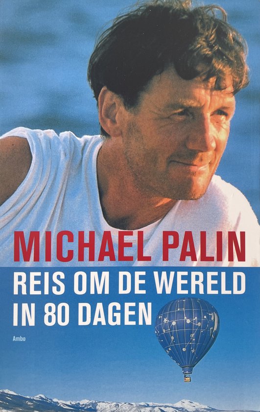 Cover van het boek 'Reis om de wereld in 80 dagen' van M. Palin