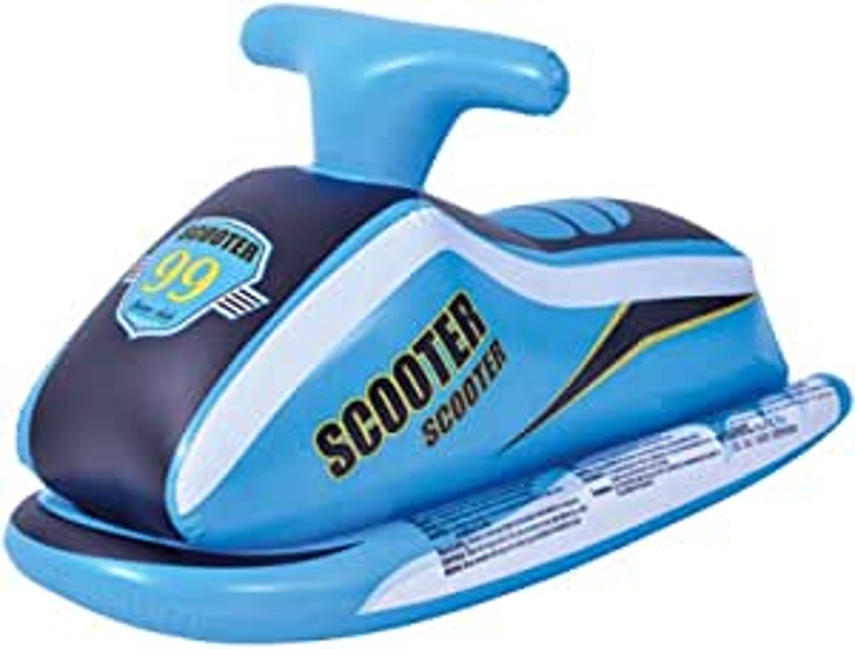 Opblaasbare waterscooter - blauw - 91 x 51 cm