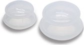 DW4Trading Anti Cellulite Cups - Massage Cups - 2 stuks - Maat S - Wit/transparant
