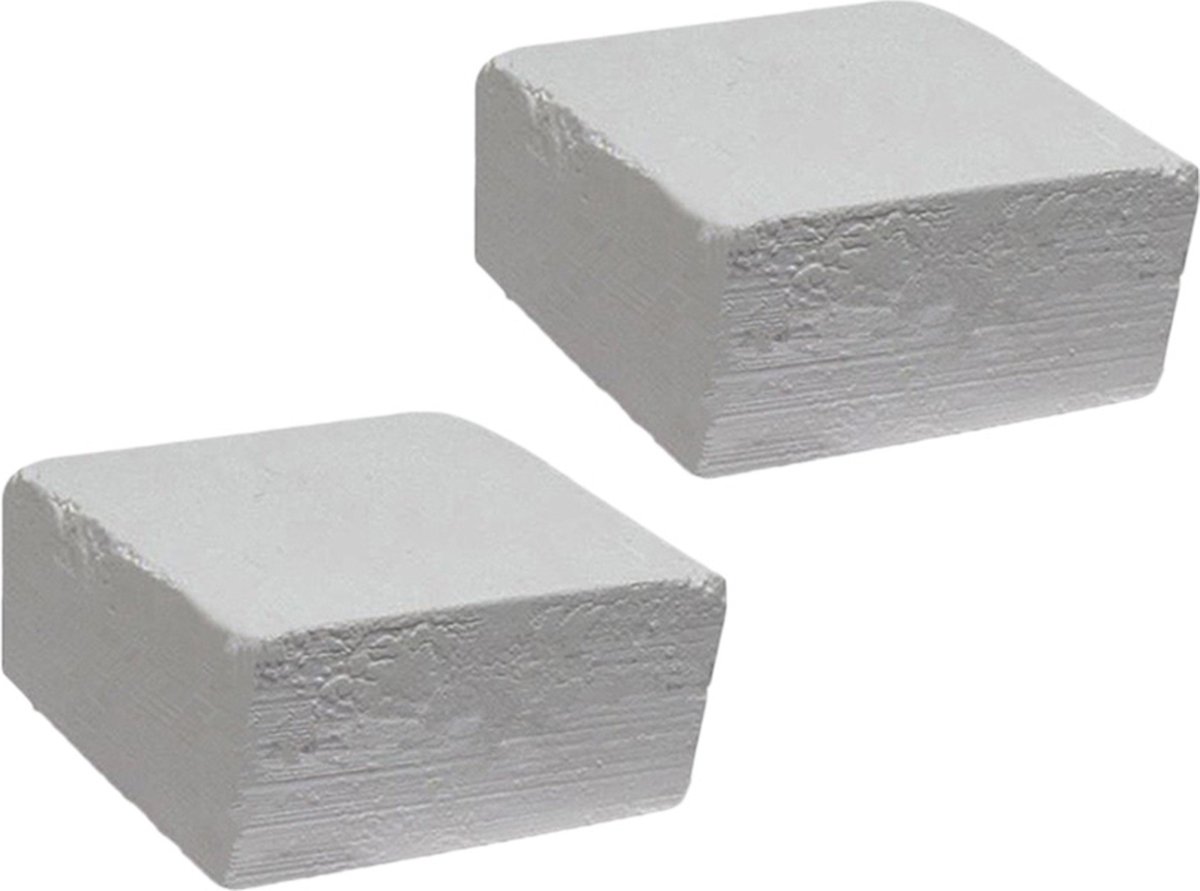 DW4Trading Magnesium Carbonaat Blokken - Gym Chalk - Turnen - 2 Stuks