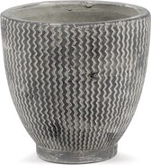 Serax Pot de Fleur-Pot Décoratif Grijs D 14,5 cm H 14 cm