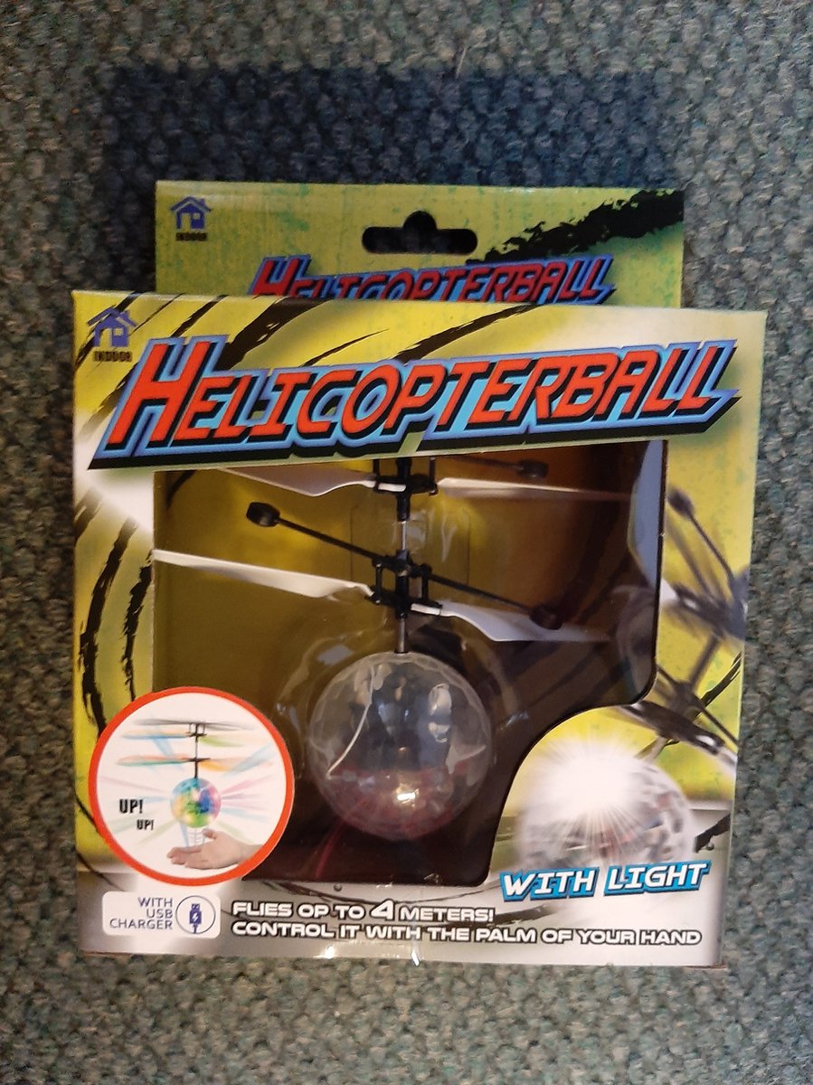 Helikopterbal met Licht USB — cadeau in Gadgets - foto 2