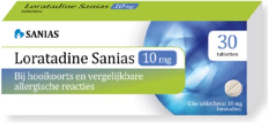 Sanias Loratadine 10 mg 30tb