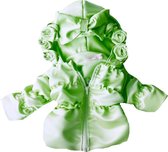Maat 104  Zomerjas fel groen met steentjes en glitter jas baby en kind kinderJas