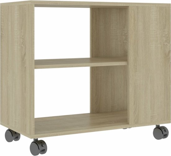 vidaXL-Bijzettafel-70x35x55-cm-bewerkt-hout-sonoma-eikenkleurig