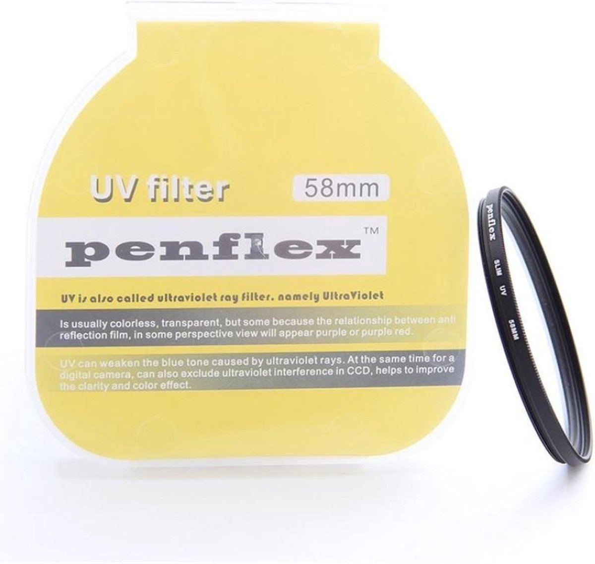 Penflex UV filter 58mm