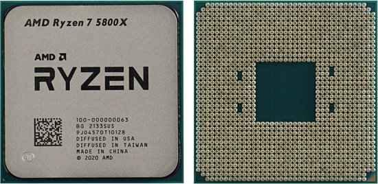 AMD Ryzen 7 5800X Tray - Processeur 3,8 GHz (4,7 GHz) - 8 cœurs - 16  threads - 32 Mo... | bol