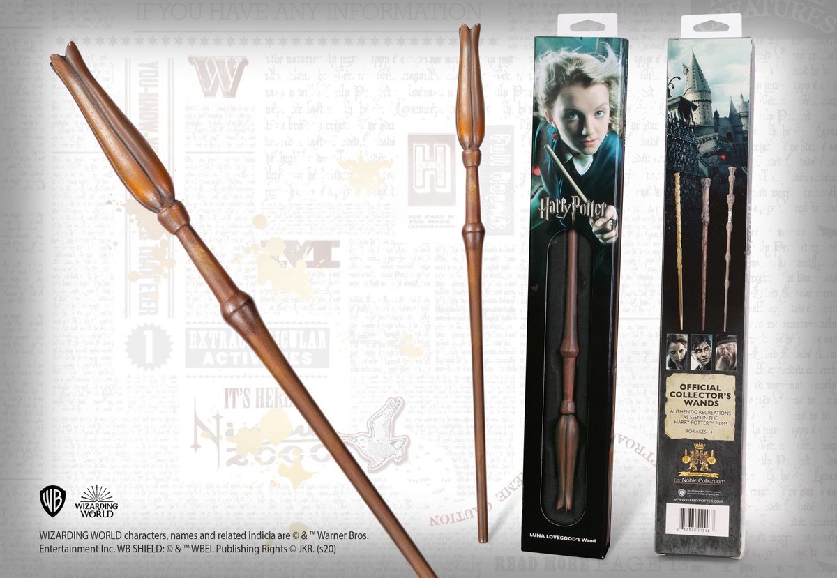 Luna Lovegood toverstaf (Officiële replica)