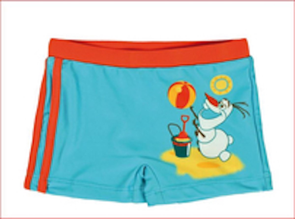 Stoere strakke zwembroek van Disney Frozen Olaf maat 116