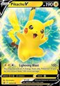 Afbeelding van het spelletje Trading Card - Pokemon kaarten - Pikachu V - Pikachu - Cadeautip