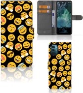 Flip Cover Nokia G11 | G21 Telefoon Hoesje Emoji