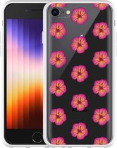 iPhone 7 hoesje Hawaiiaanse Bloemen II - Designed by Cazy