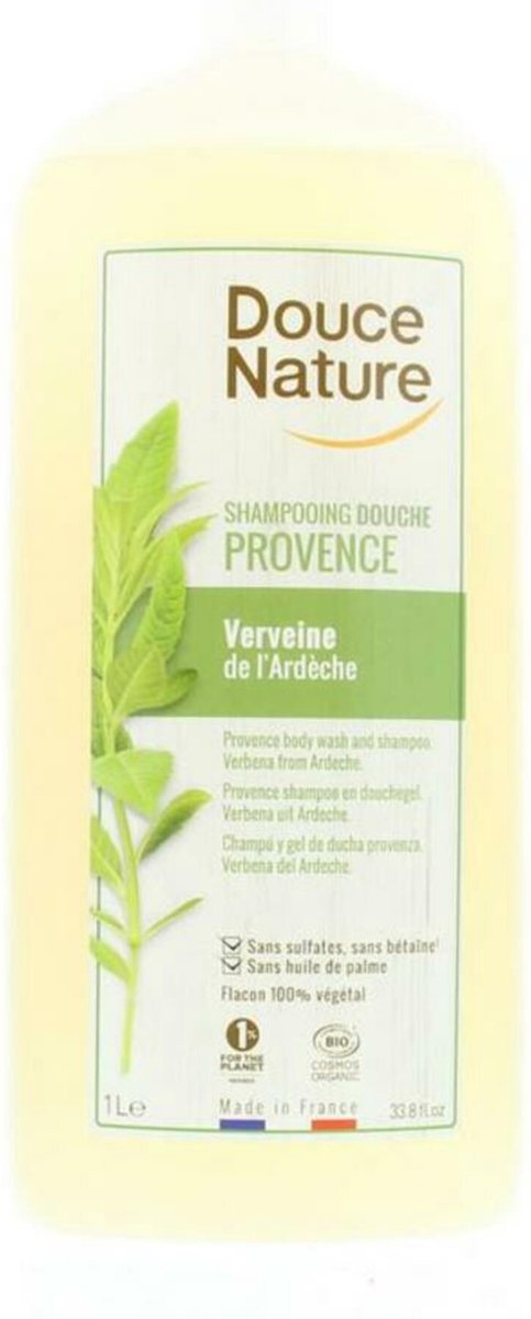 Douce Nature Douchegel & shampoo Provence verbena Ardeche 1 liter
