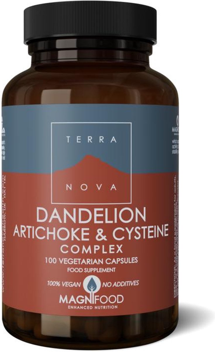 Terranova Dandelion artichoke & cyste complex Inhoud 100 capsules bol