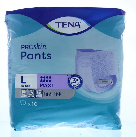 Tena Proskin Pants Maxi Large - 1 pak van 10 stuks