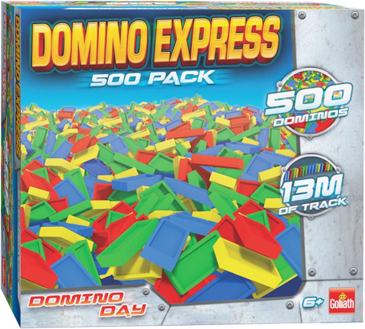 woede Waakzaam labyrint Domino Express - 500 stenen - Goliath | bol.com