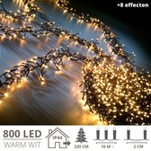 Illuminations de Éclairage de Noël - Éclairage de sapin de Noël de l' arbre de Décorations de Noël - Noël - 800 LED - 16 mètres - blanc chaud Extra