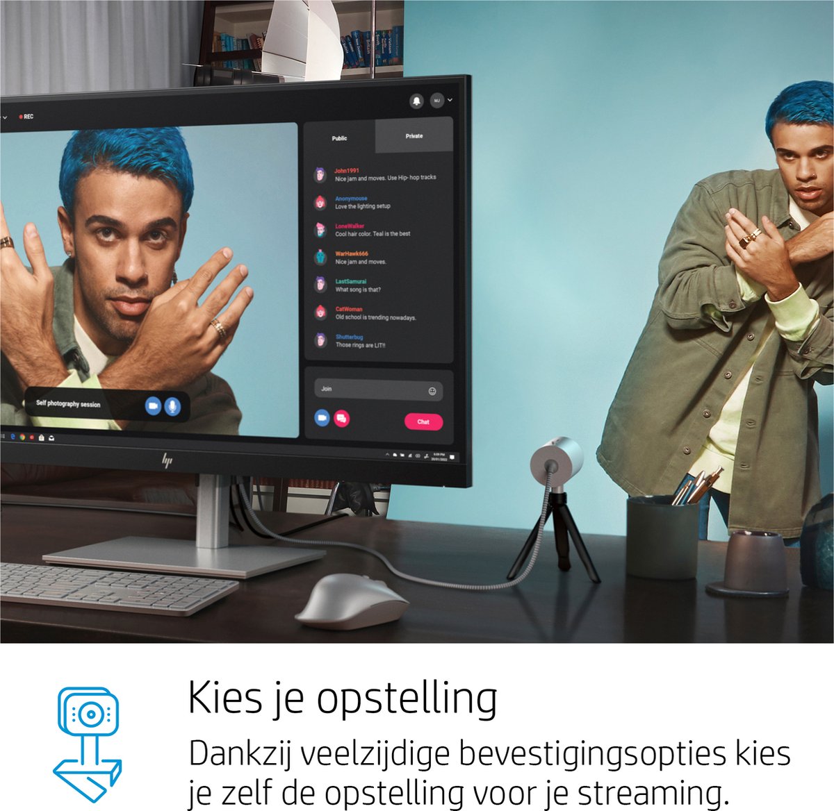 HP 950 4K Pro Webcam