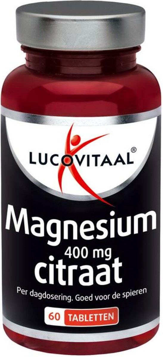 spons satelliet dubbele Lucovitaal Magnesium Citraat Voedingssupplement - 60 tabletten | bol.com