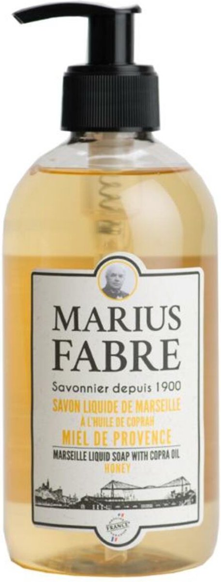 Marius Fabre Zeep honing met pomp 400 ml