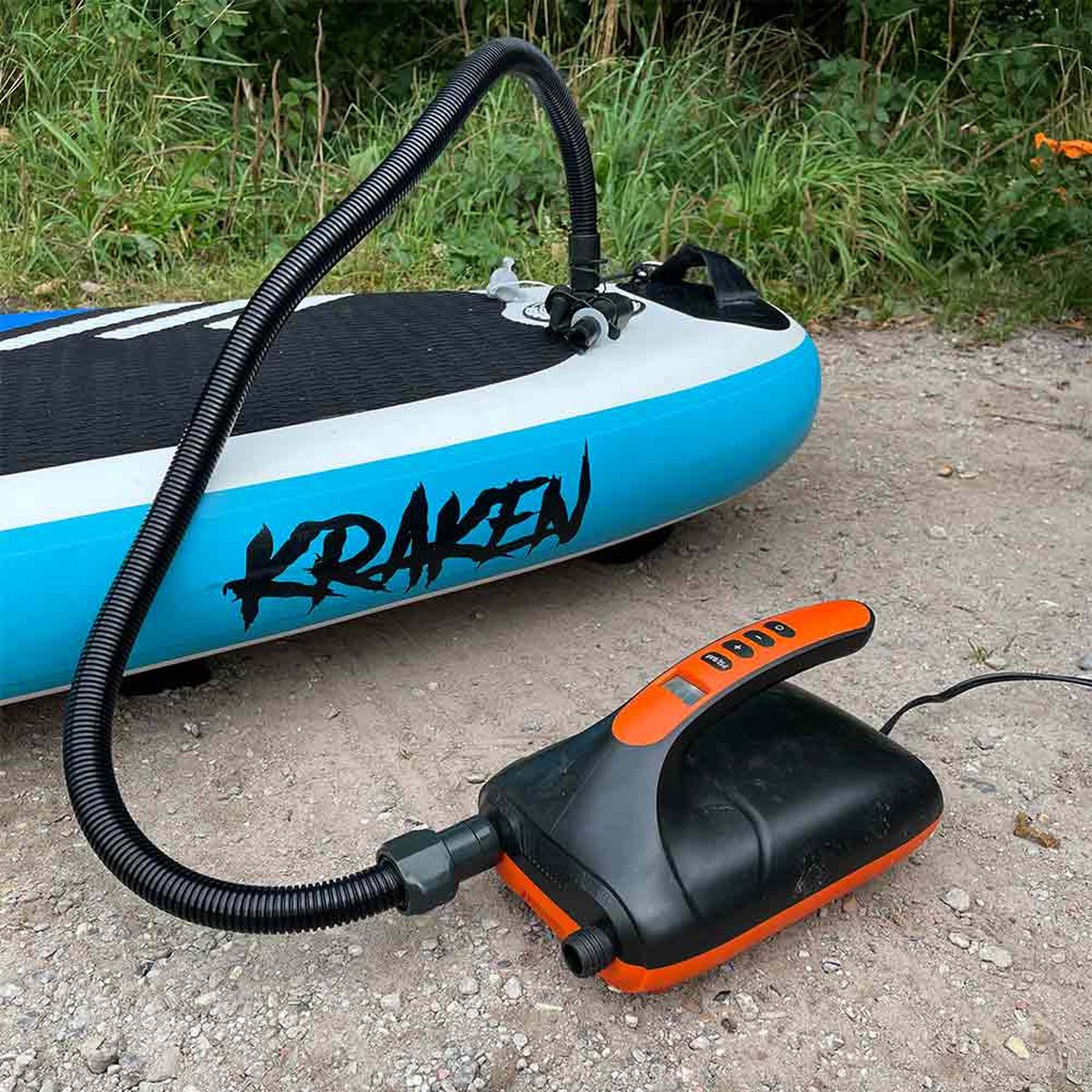 Elektrische 7500mAh 20PSI Aufblasbare SUP Pumpe 12V High Speed Dual Bühne  Für Outdoor Paddle Board Luftmatratze SUP Paddleboard kajak Boot