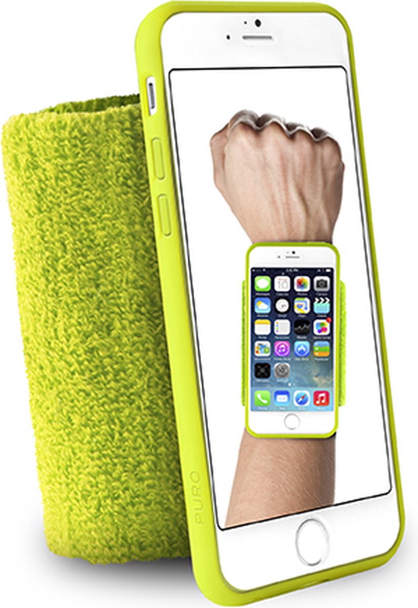 Puro - Running Band sportarmband - iPhone 6 - groen