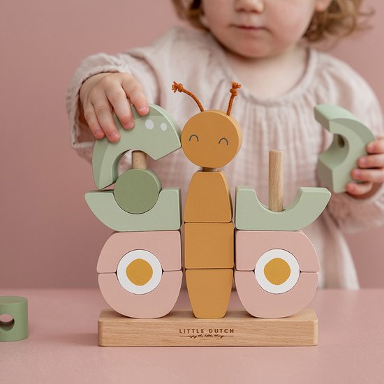 Little Dutch Stapelaar Vlinder Fsc van Little Dutch — afbeelding 3