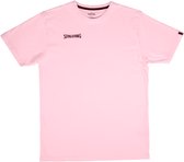 Spalding Essential T-Shirt Kinderen - Roze | Maat: 140