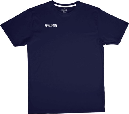 Spalding Essential T-Shirt Kinderen - Marine | Maat: 128