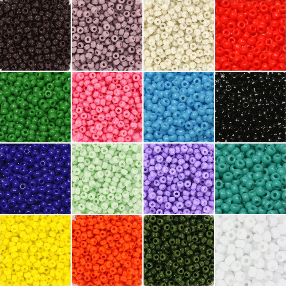 16 zakjes 11/0 miyuki rocailles | 2mm | 5 gram per zakje | Sieraden maken