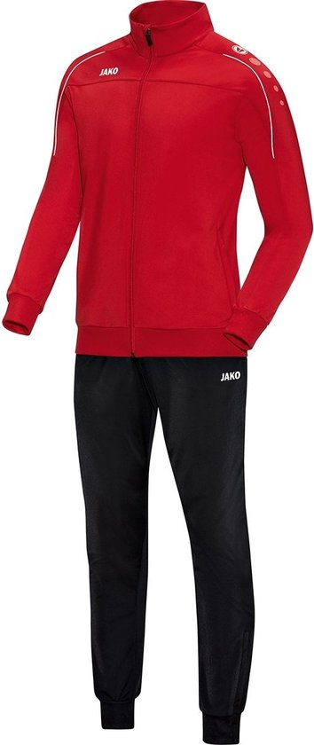 Jako Classico Polyester Costume Hommes - Rouge | Taille: 4XL