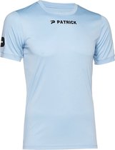 Patrick Power Shirt Korte Mouw Heren - Lichtblauw | Maat: S