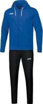 Jako Base Joggingpak Met Kap Heren - Royal | Maat: XL