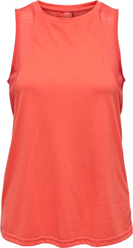 ONLY PLAY SL TRAIN TOP - FEMME - HOT CORAL - TAILLE S -