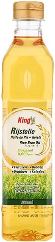 King Rijstolie - 500ml - Bakken - Braden