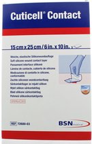 Cuticell Contact Siliconen Wondcontactlaag 15cm x 25cm, 5st (72680-03)