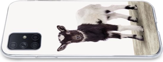 Coque Samsung Galaxy A51 - Bébé chèvre - Kids - Garçons - Filles - Coque de téléphone en Siliconen