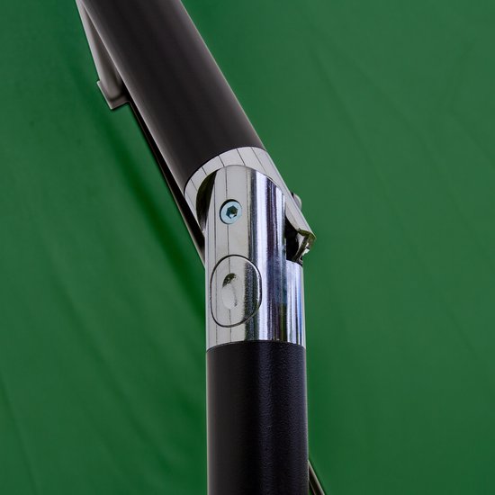 Solar LED Parasol 2.7 of 3 Meter - Tuinparasol met Kantelfunctie