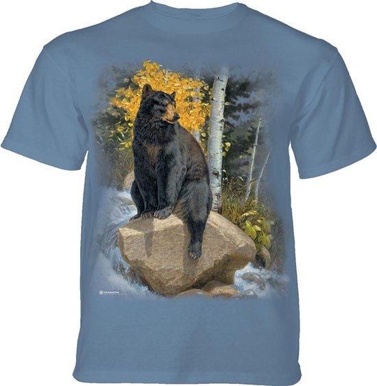 T-shirt Paws That Refreshes Black Bear KIDS S