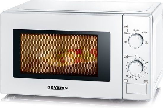 Severin MW 7770 - Magnetron - Microgolfoven - vrijstaand - 20L - wit