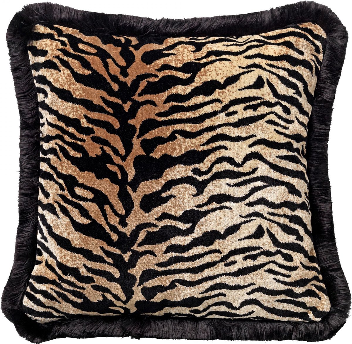 Hoii ELEONORA | sierkussen 45x45 cm | Pumice Stone | beige | dierenprint | Hoii | met duurzame kussenvulling Lichtbeige