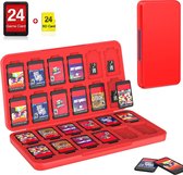 24 Slots Game card case  geschikt voor Nintendo Switch - Silicone Slots