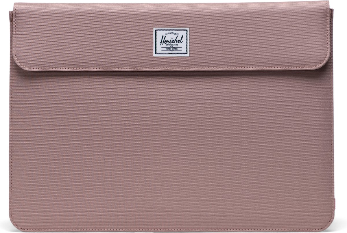 Spokane Sleeve 15-16 Inch - Ash Rose / Tijdloze laptophoes met magnetische sluiting & fleece voering - voor Macbook - Thinkpad / Beperkte Levenslange Garantie / Roze