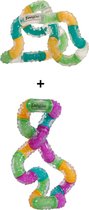 Tangle Relax Imagine + BrainTools Think - COMBO 2-Pack - Fidget Toy voor kinderen en volwassenen - Fidget Toy voor school - Cadeau voor tieners en volwassenen - Kleuren variëren