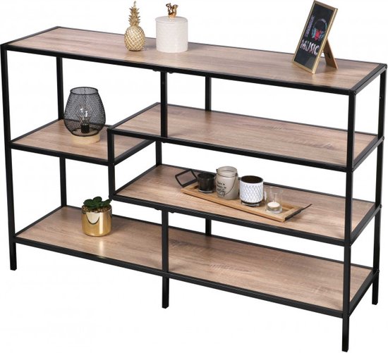 Urban Living - Colorado - Bibliothèque - 5 Niveaux - 114 x 33 x 78 cm