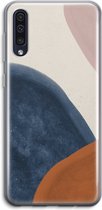 Case Company® - Hoesje geschikt voor Samsung Galaxy A50 hoesje - Geo #1 - Soft Cover Telefoonhoesje - Bescherming aan alle Kanten en Schermrand