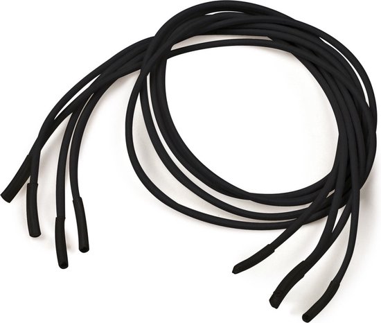 Lacets élastiques - Noir - 80 cm